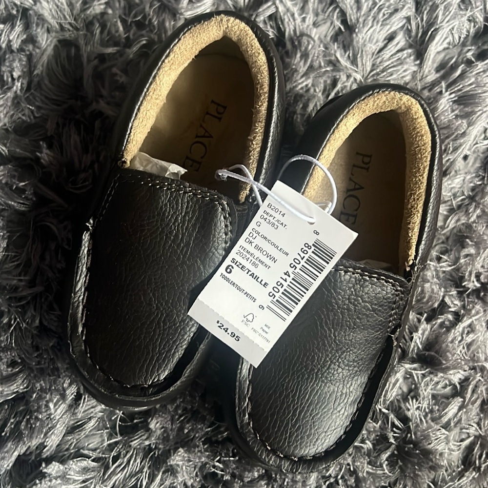 Children Place Toddler Brown Loafers